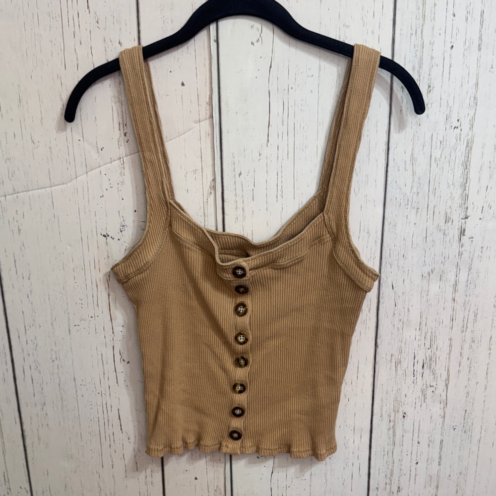 Free People Button Down Cami
